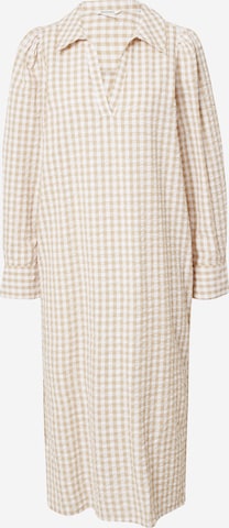 Monki Shirt dress in Beige: front