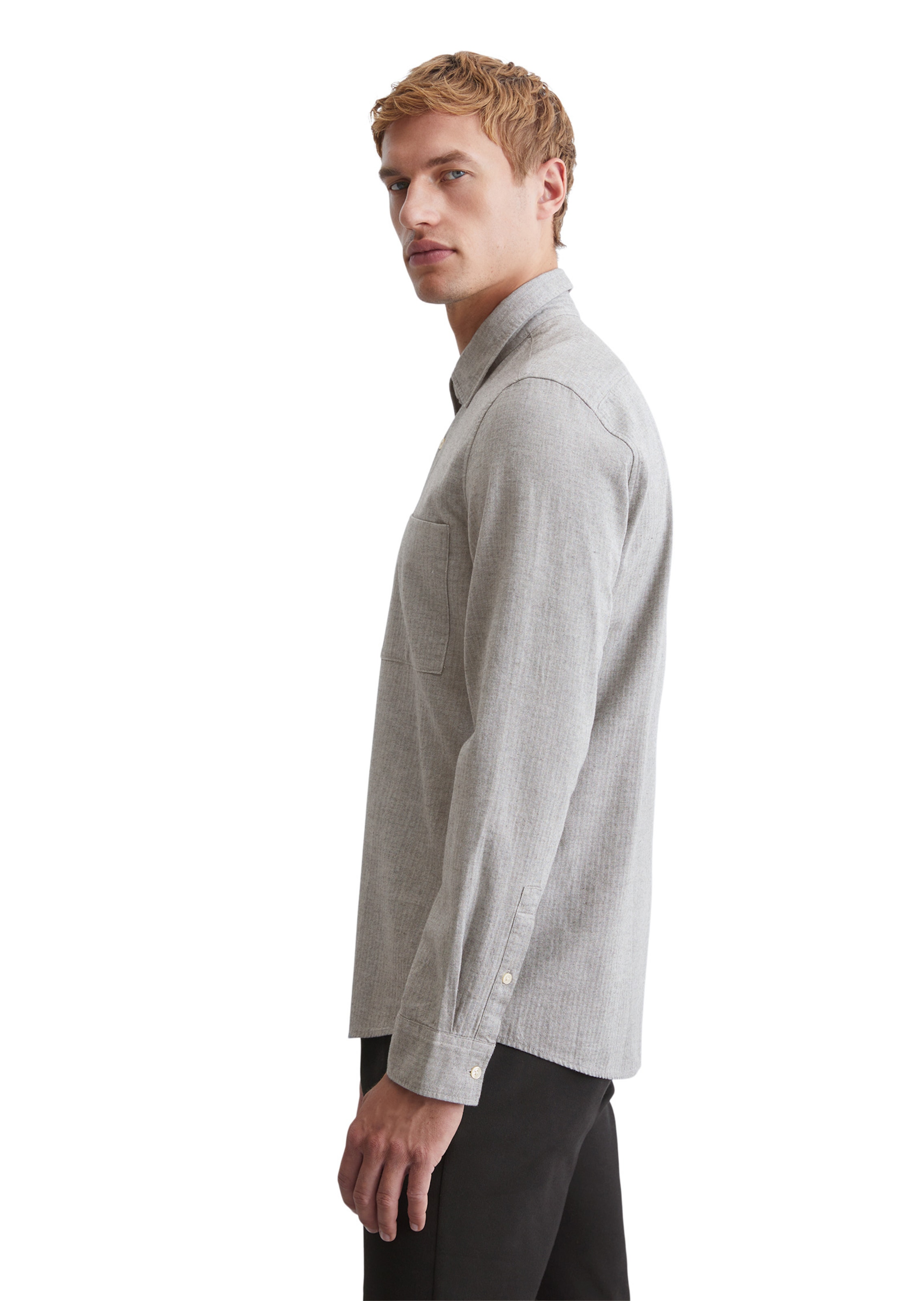 Marc O'Polo Klasický střih Košile – šedá