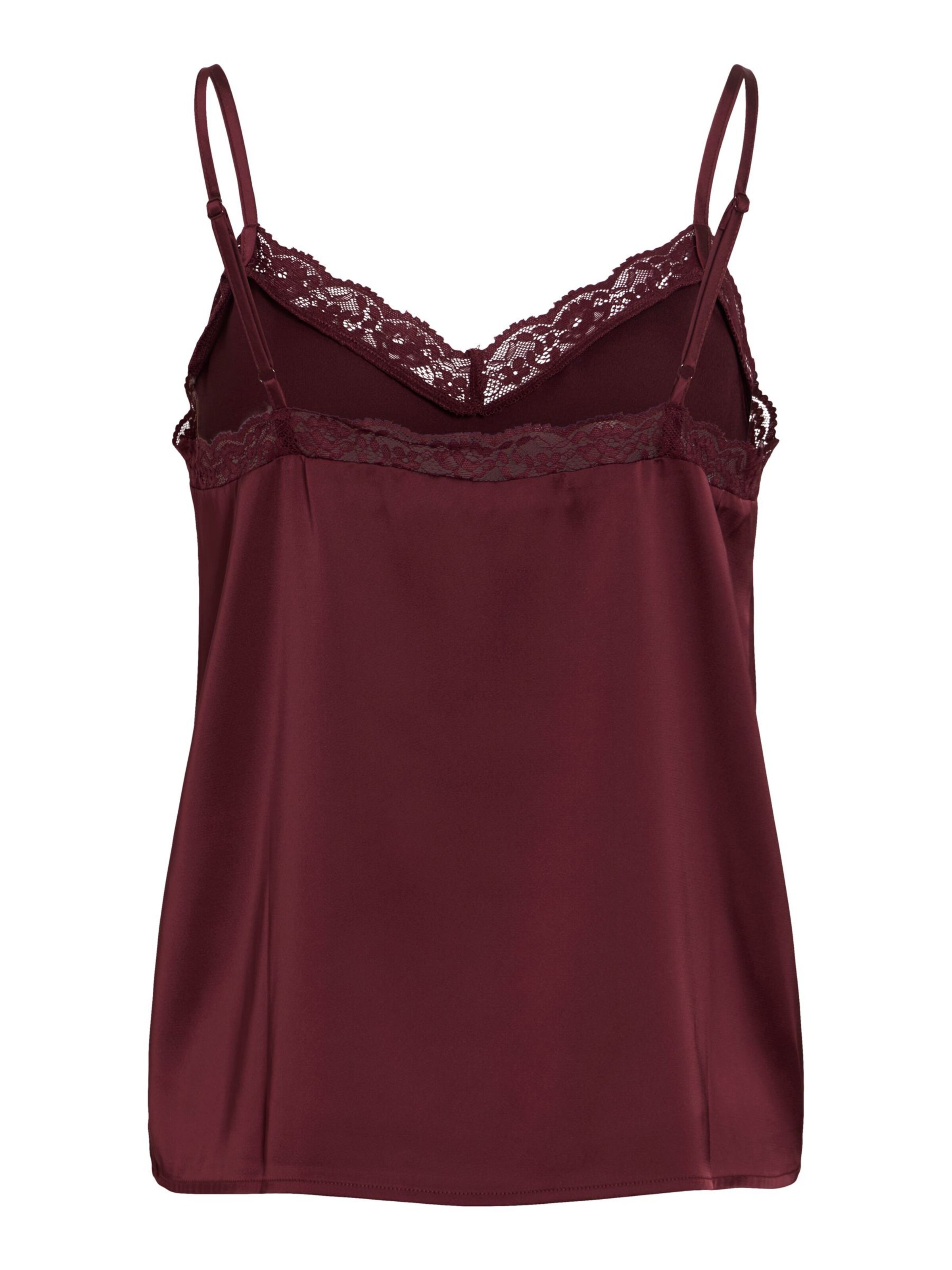 VILA Top 'VIEnna Ravenna' in Rood