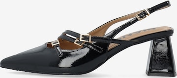 Bianco Slingpumps 'Maralyn' i sort: forside
