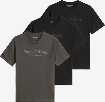 Marc O'Polo Shirt 'Kjer' in Black: front