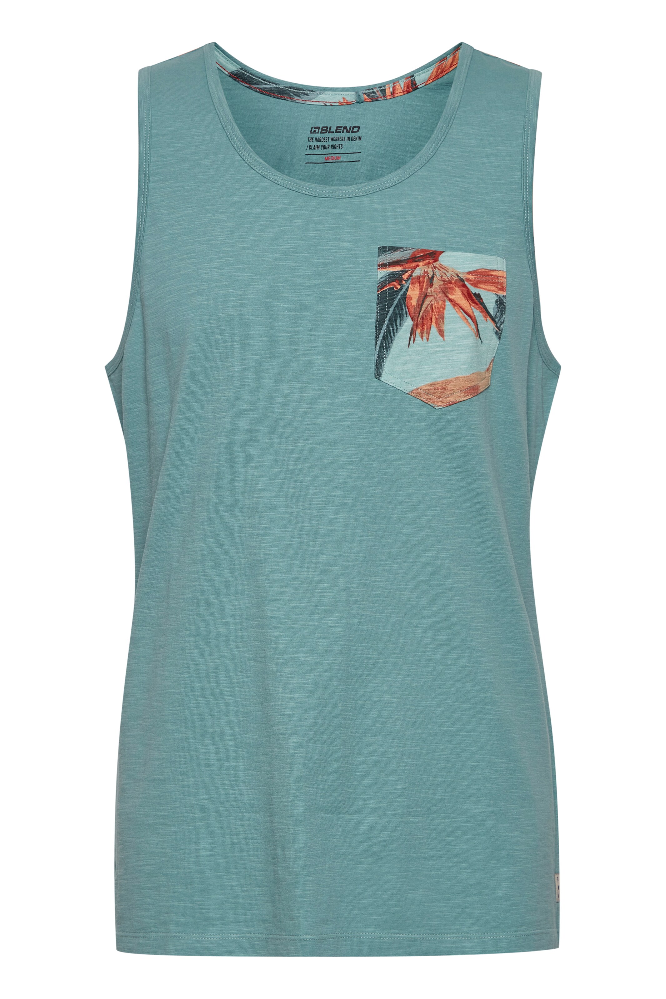 Maglietta 'Troppo' di BLEND in blu: frontale