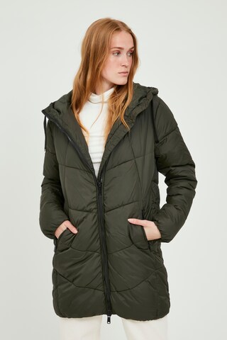 b.young Between-Season Jacket 'BYBOMINA' in Green: front