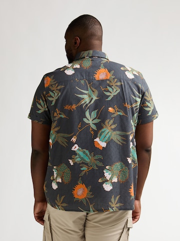 Coupe regular Chemise Petrol Industries en noir