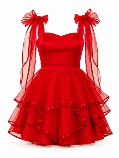 GRAZIA STORE Abendkleid 'Elena' in 34 in rot, Produktansicht