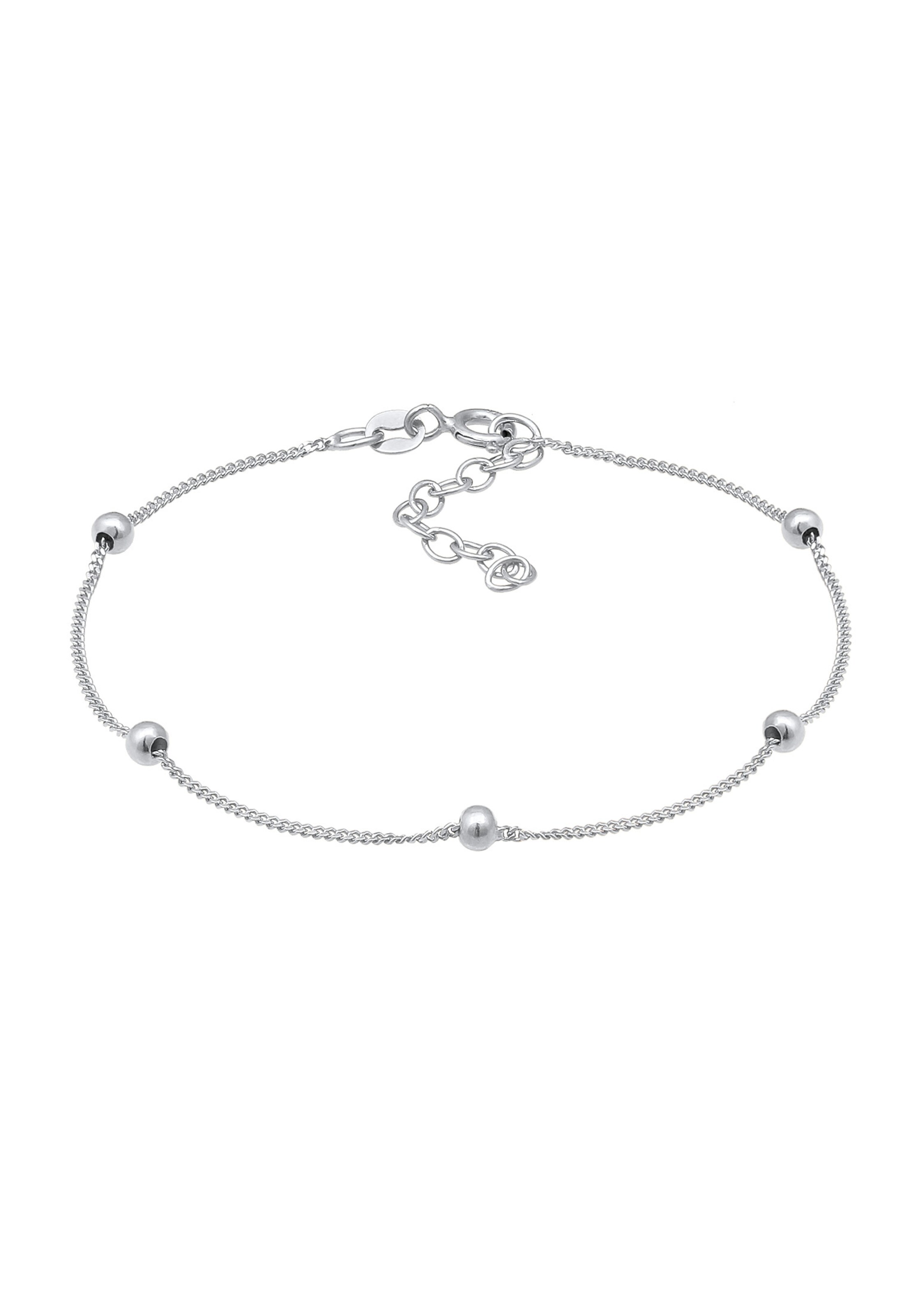 ELLI Armband 'Kugel' in Zilver: voorkant