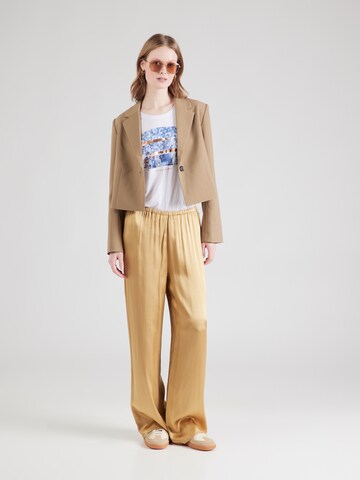 T-shirt 'De44lilo' Hailys en blanc
