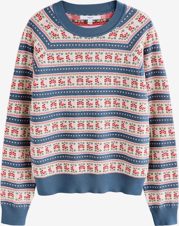 Pull-over Next en bleu : devant
