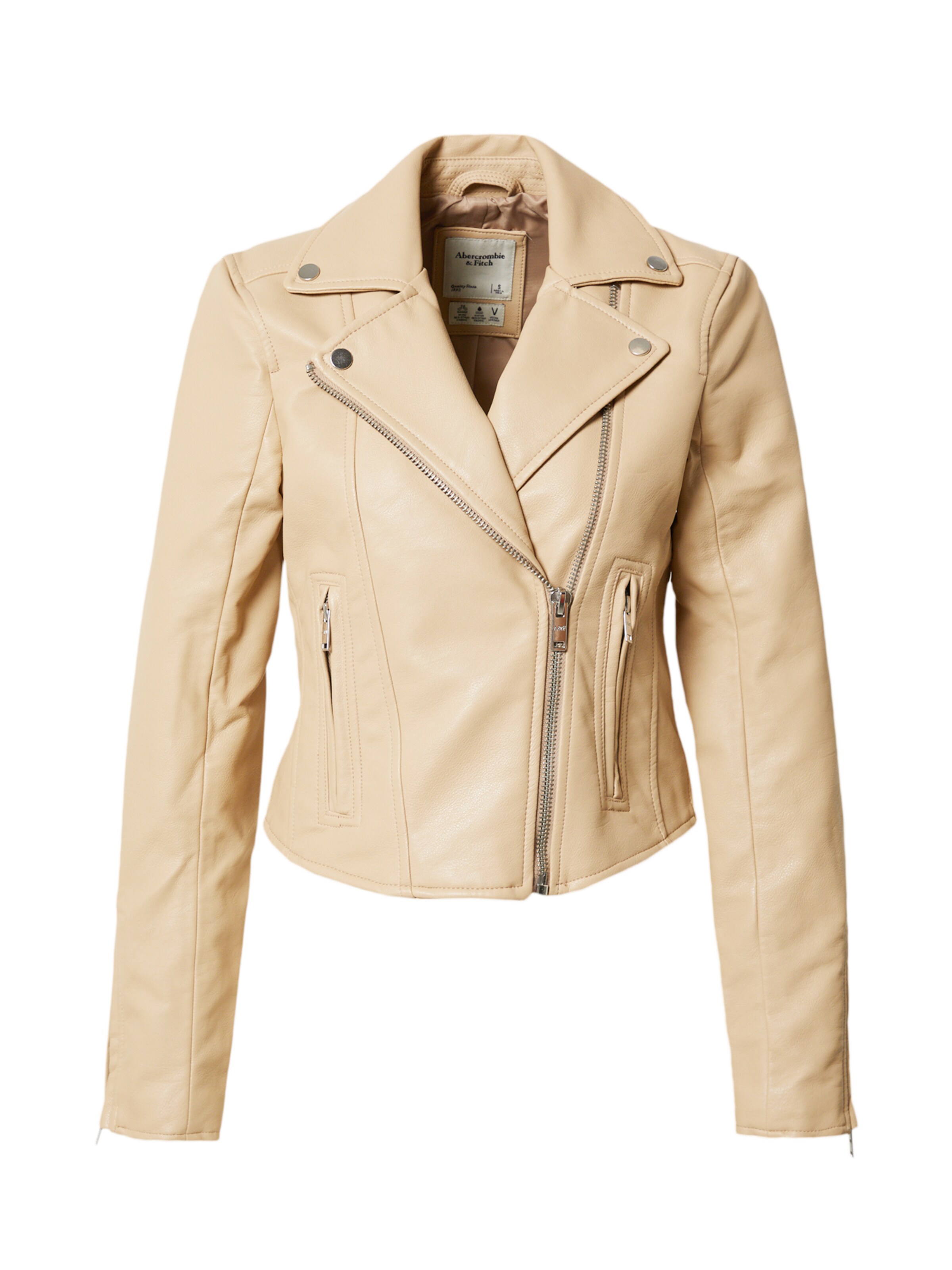 Abercrombie & Fitch Between-Season Jacket in Beige: front