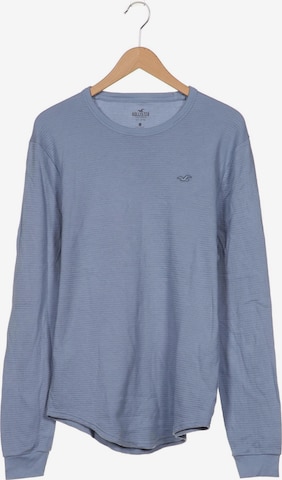 HOLLISTER Sweatshirt & Zip-Up Hoodie in L in Blue: front