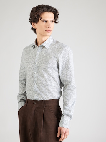 OLYMP Klasický střih Košile 'Level 5' – bílá: přední strana