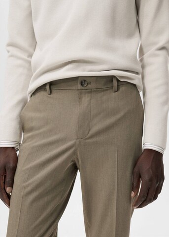 MANGO MAN Slimfit Hose 'Bologna' in Grün