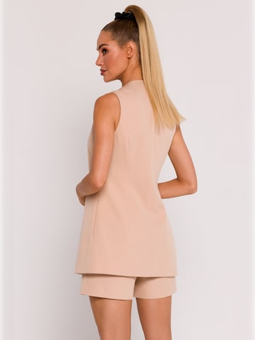 made of emotion - Chaleco 'M776' en beige