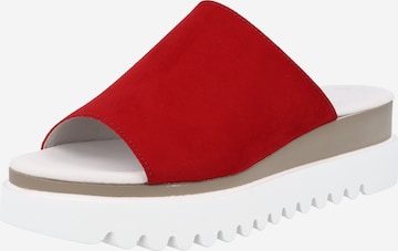 GABOR - Zapatos abiertos en rojo: frente