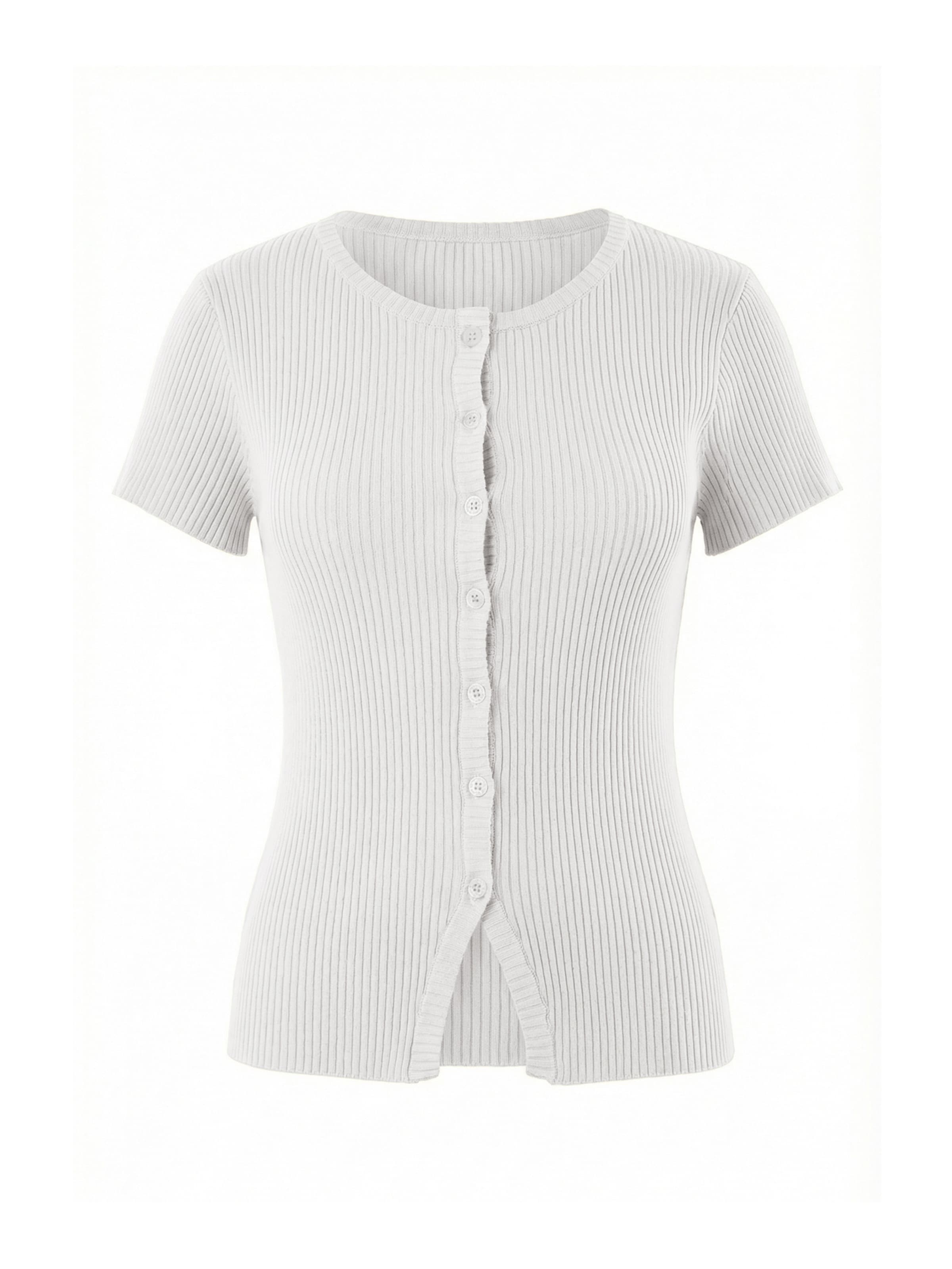 Imily Bela Tričko - Biela: predná strana