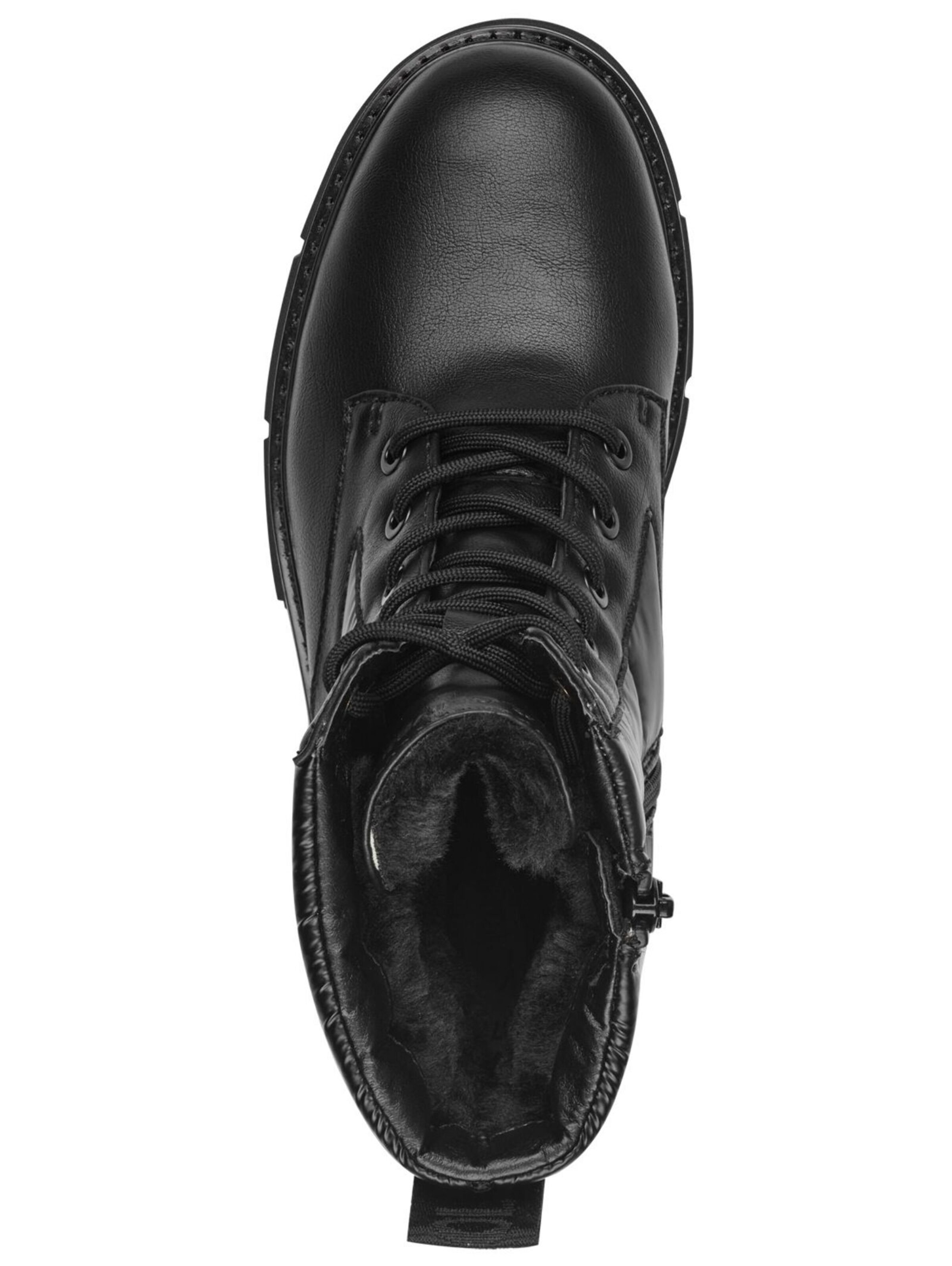 Bottines à lacets s.Oliver en noir