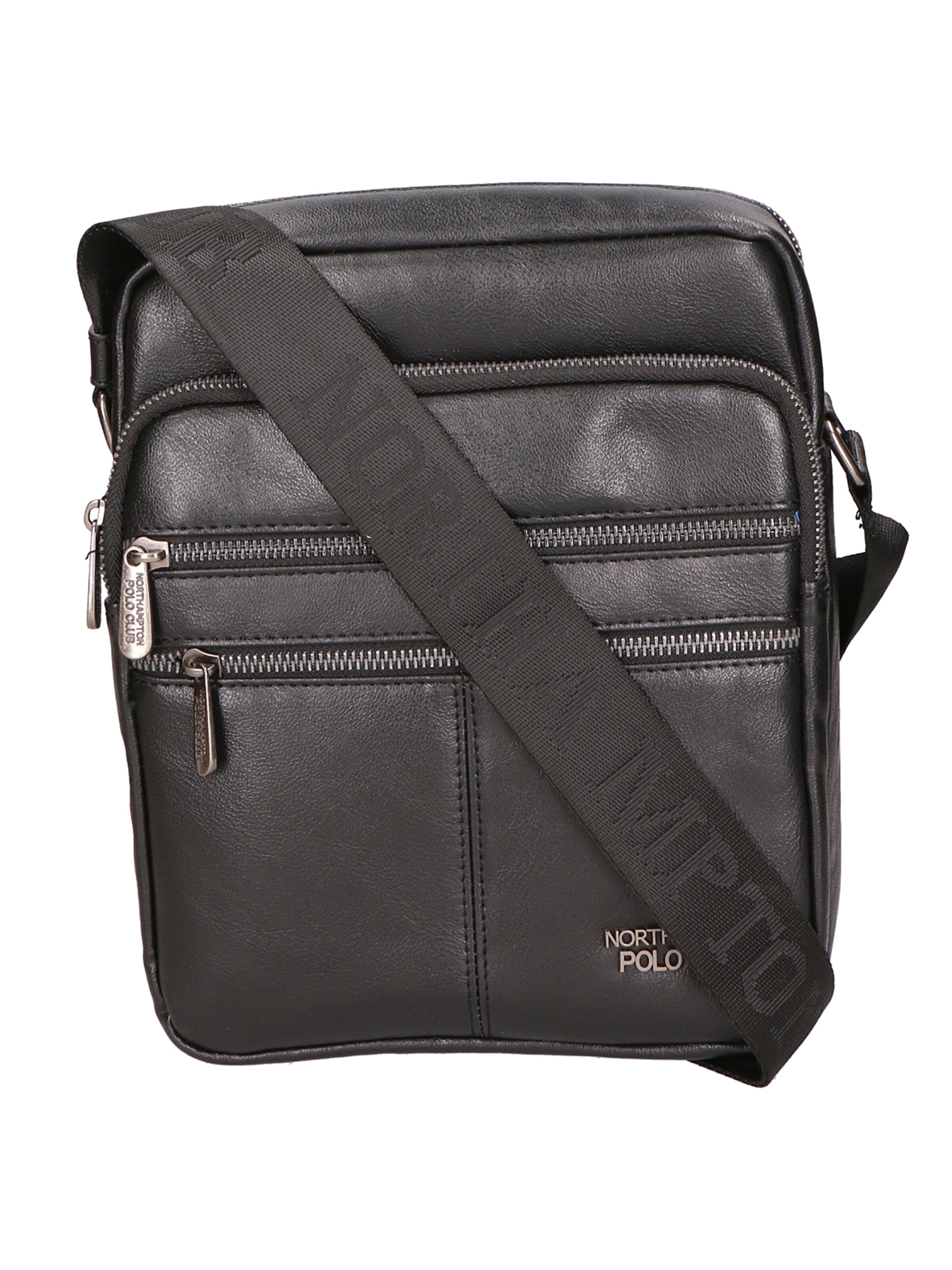 Northampton Polo Club Crossbody bag in Black: front