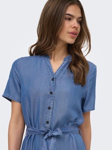 Robe-chemise 'ONLPema' ONLY en bleu