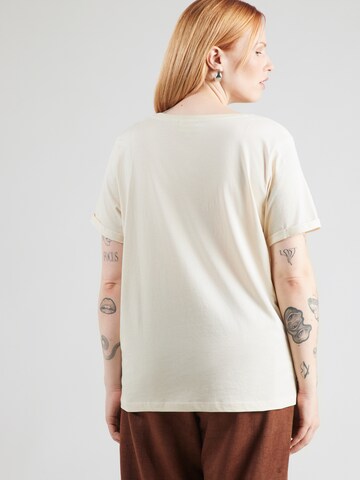 ONLY Carmakoma Shirt 'CARBEA' in Beige