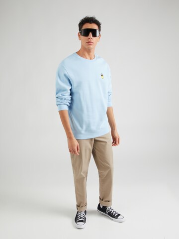 Sweat-shirt 'Lazy Sunny Day' Iriedaily en bleu