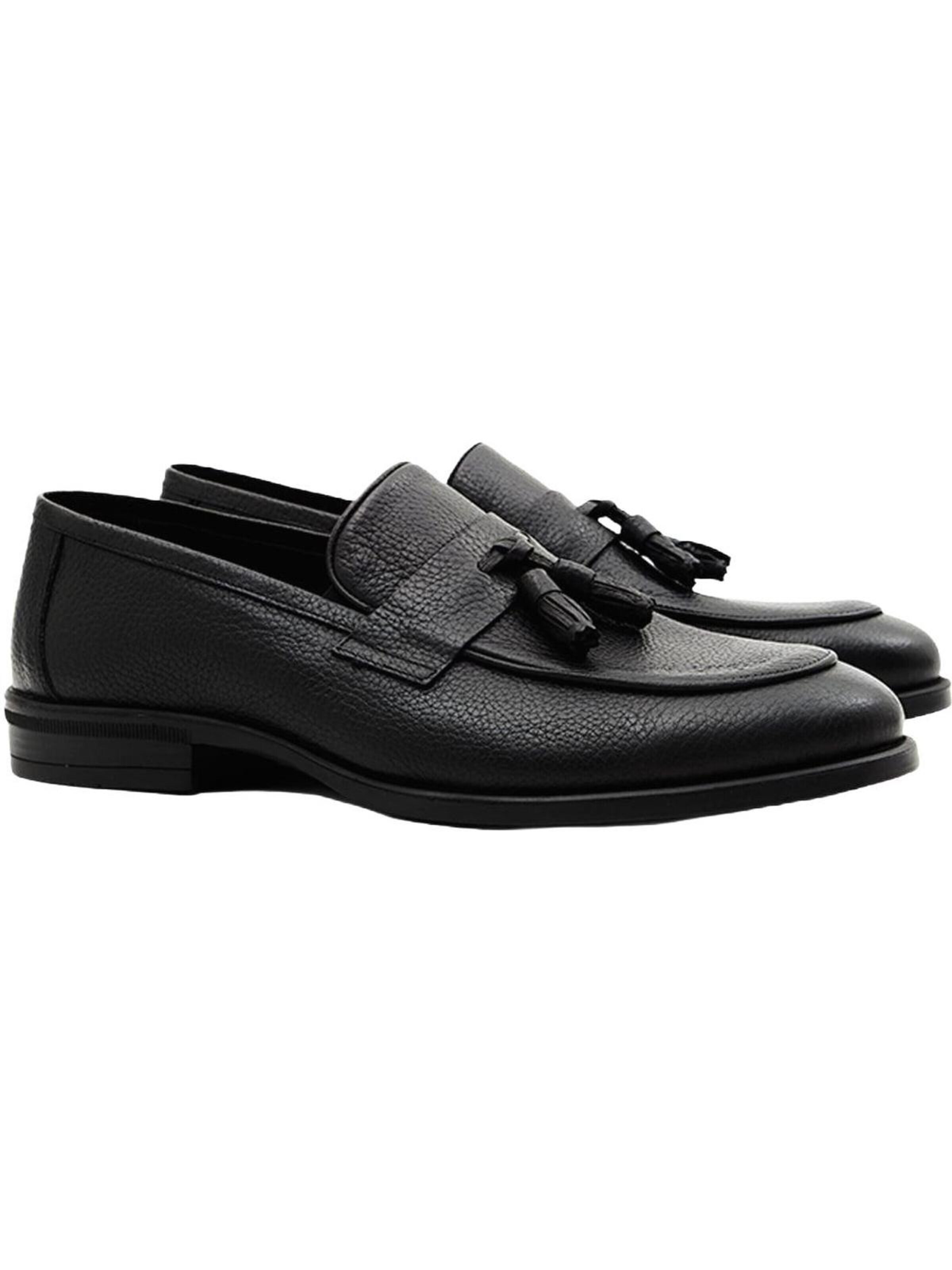 Desa Moccasins 'Loafer' in Black: front