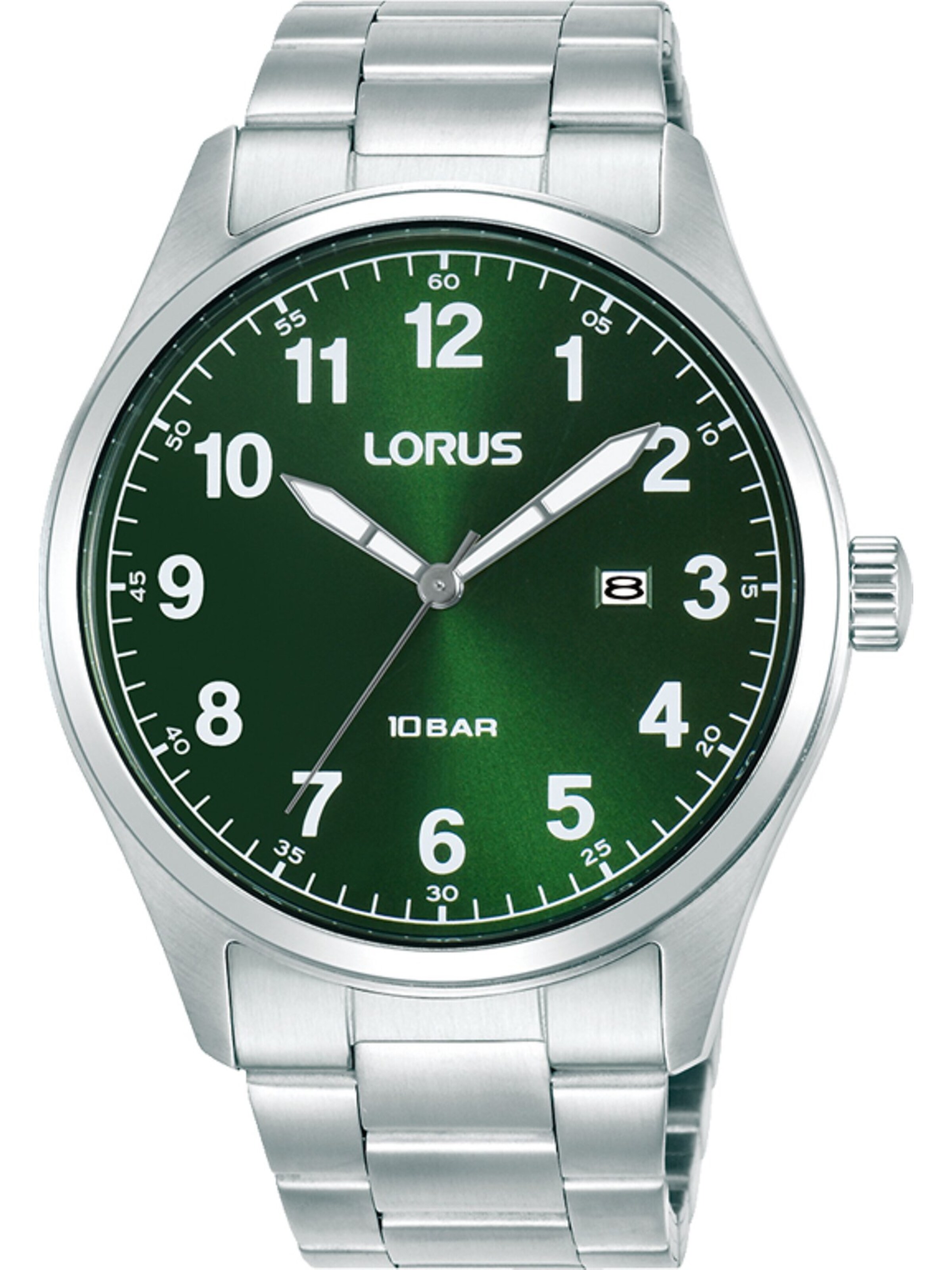 LORUS Uhr in Silber: Vorderseite