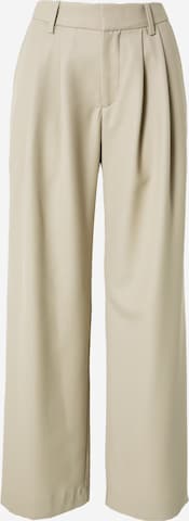 Won Hundred Pleat-Front Pants 'Camille' in Grey: front