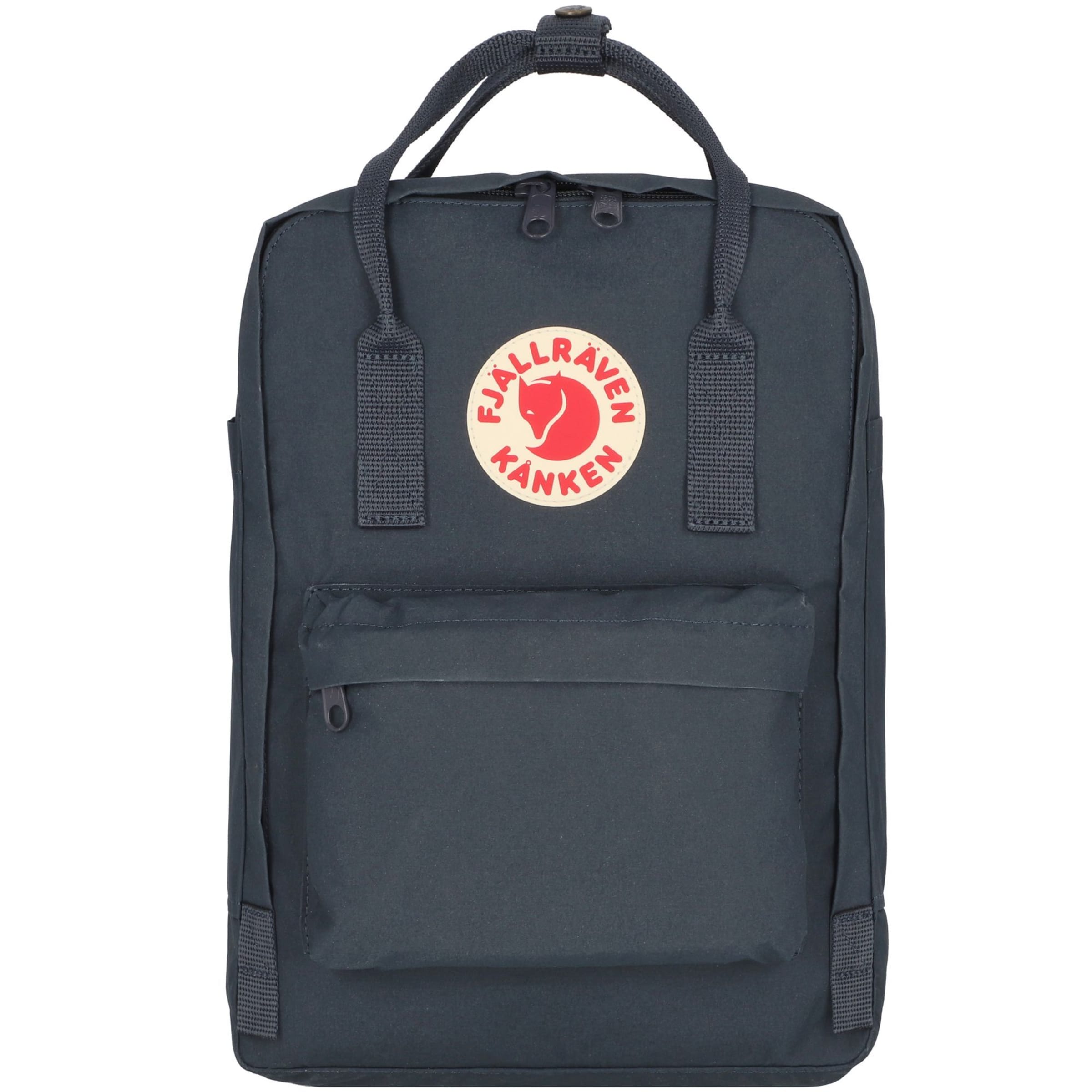 Zaino 'Kanken' di Fjällräven in blu: frontale