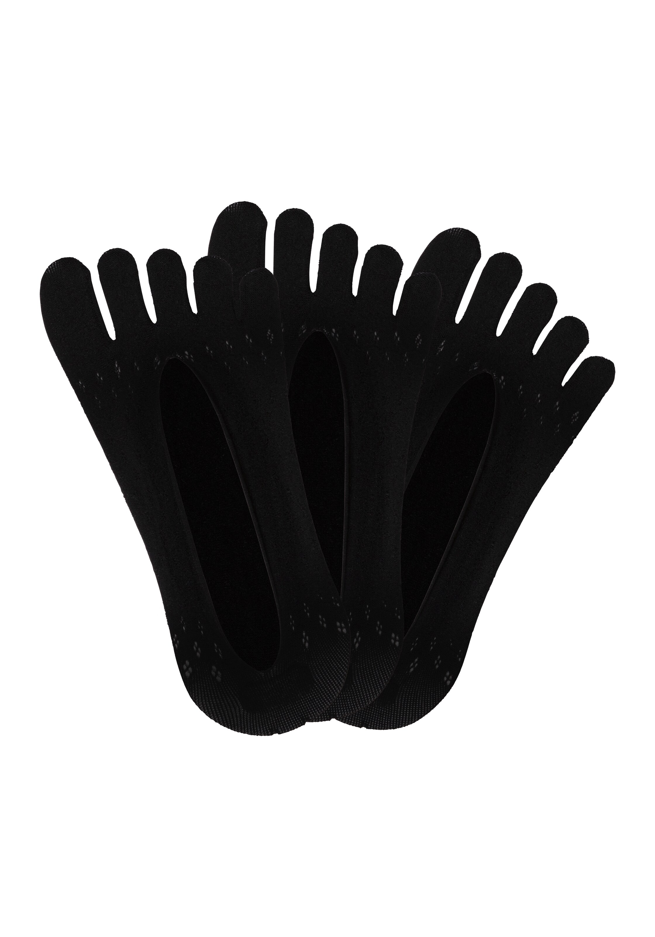 VIVANCE Füßlinge in Schwarz: Vorderseite