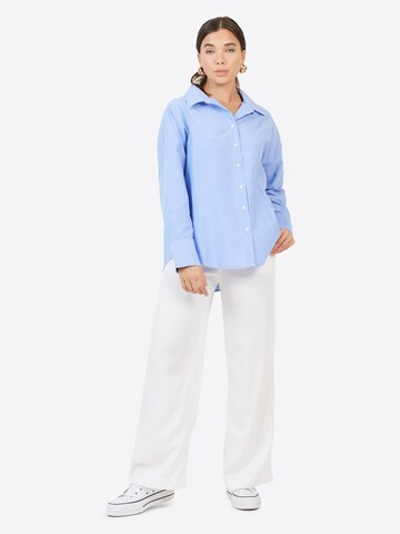 BRAVE SOUL Blouse in Blue