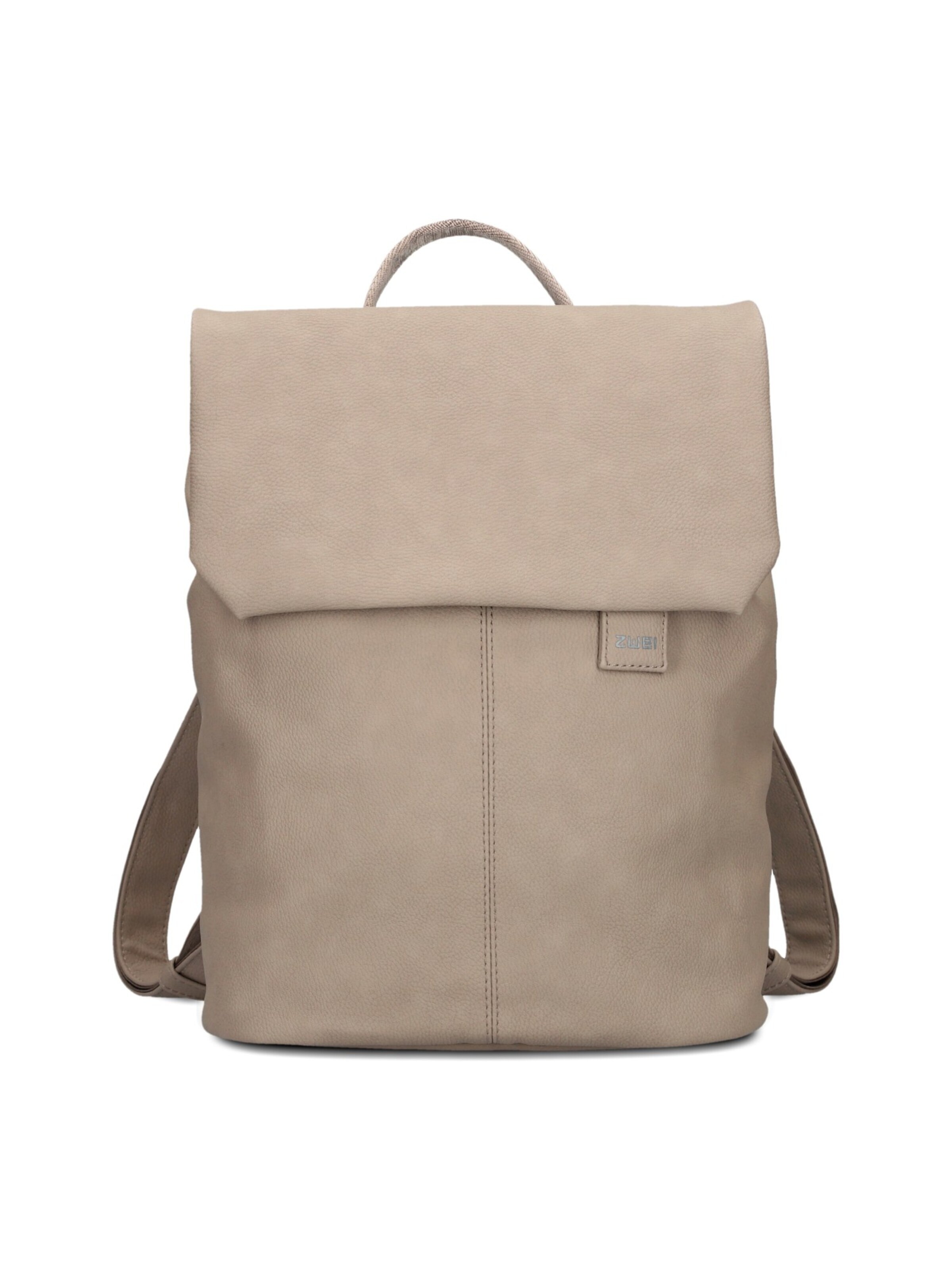 ZWEI Backpack 'MADEMOISELLE.M MR13' in Brown: front
