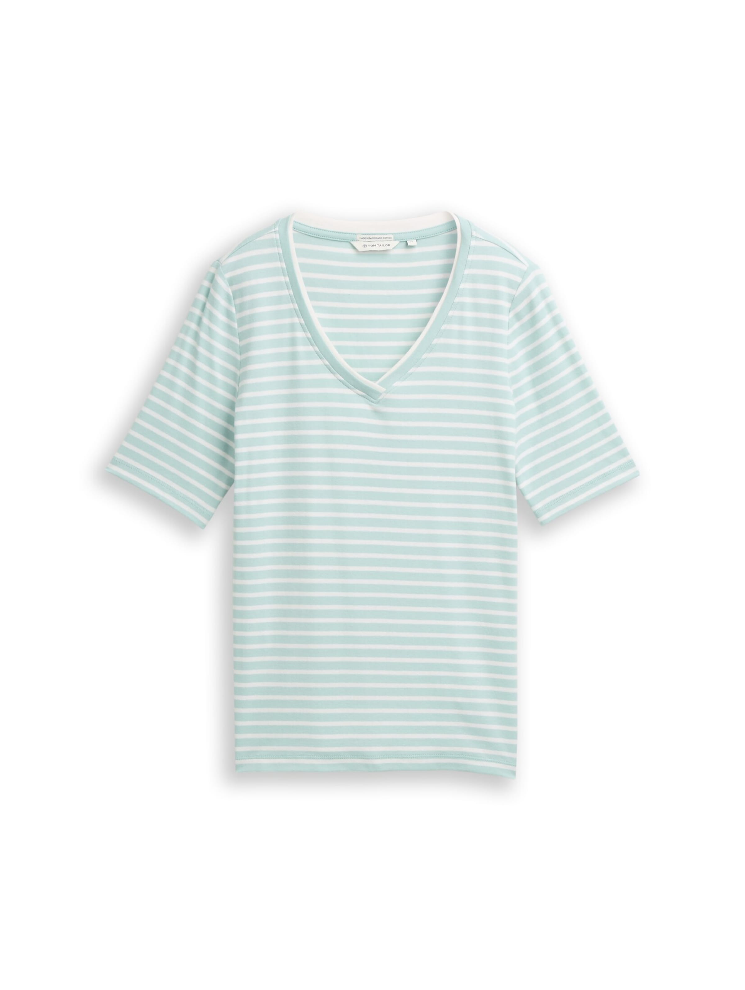 TOM TAILOR T-Shirt in Grün: Vorderseite