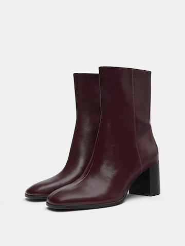Bottines Pull&Bear en marron