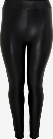 ONLY Carmakoma Leggings 'Rool' in Schwarz: front