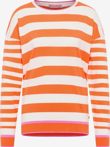 Frieda & Freddies NY Sweater in Orange: front