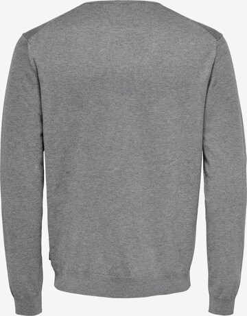 Only & Sons Sweater 'Wyler' in Grey