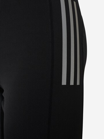 ADIDAS PERFORMANCE Skinny Fit Спортен панталон 'Own The Run 1/2' в черно