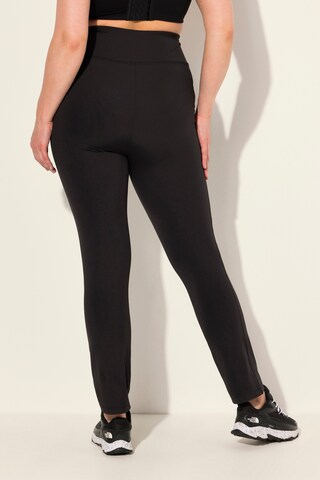 Ulla Popken Regular Broek in Zwart