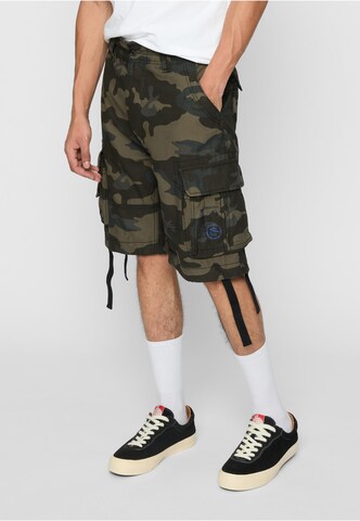 Brandit Regular Cargo Pants in Green: front