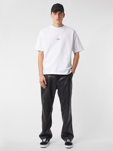 Young Poets Shirt 'Layout Yoricko' in White
