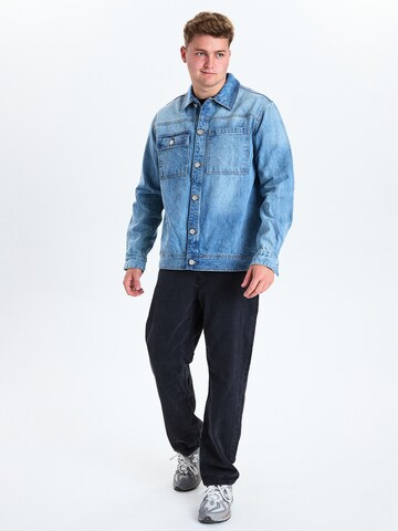 Dxnmxrk Tussenjas 'DXFinn' in Blauw