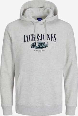 JACK & JONES Суичър 'COBIN' в сиво