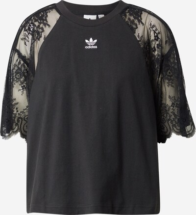 Tricou ADIDAS ORIGINALS pe negru / alb, Vizualizare produs