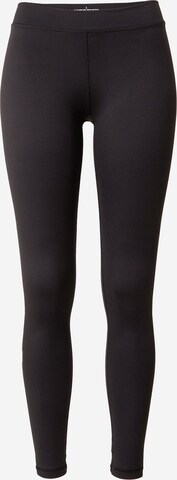 Skinny Pantaloni sportivi 'EDGE CORE' di aim'n in nero: frontale