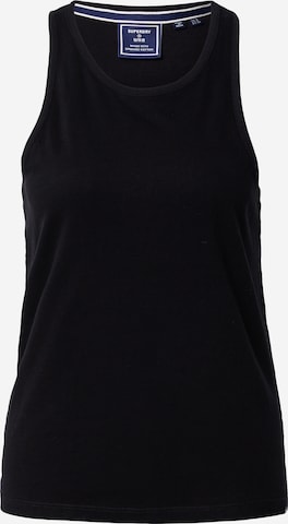 Superdry Top in Zwart: voorkant