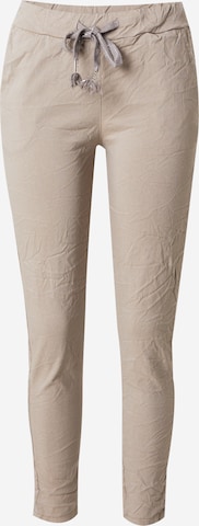 Pantaloni 'Fe44rnanda' di ZABAIONE in beige: frontale