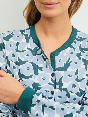 Camicia da notte 'Midnight Flowers' di CALIDA in grigio