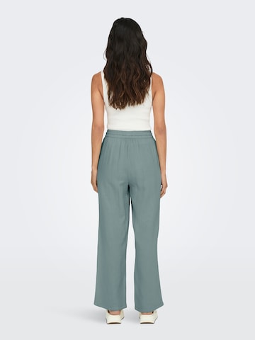 ONLY Bő szár Nadrág 'ONLTHYRA' - kék