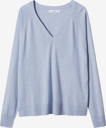 MANGO Pullover 'LUCCAV' in Blau: predná strana