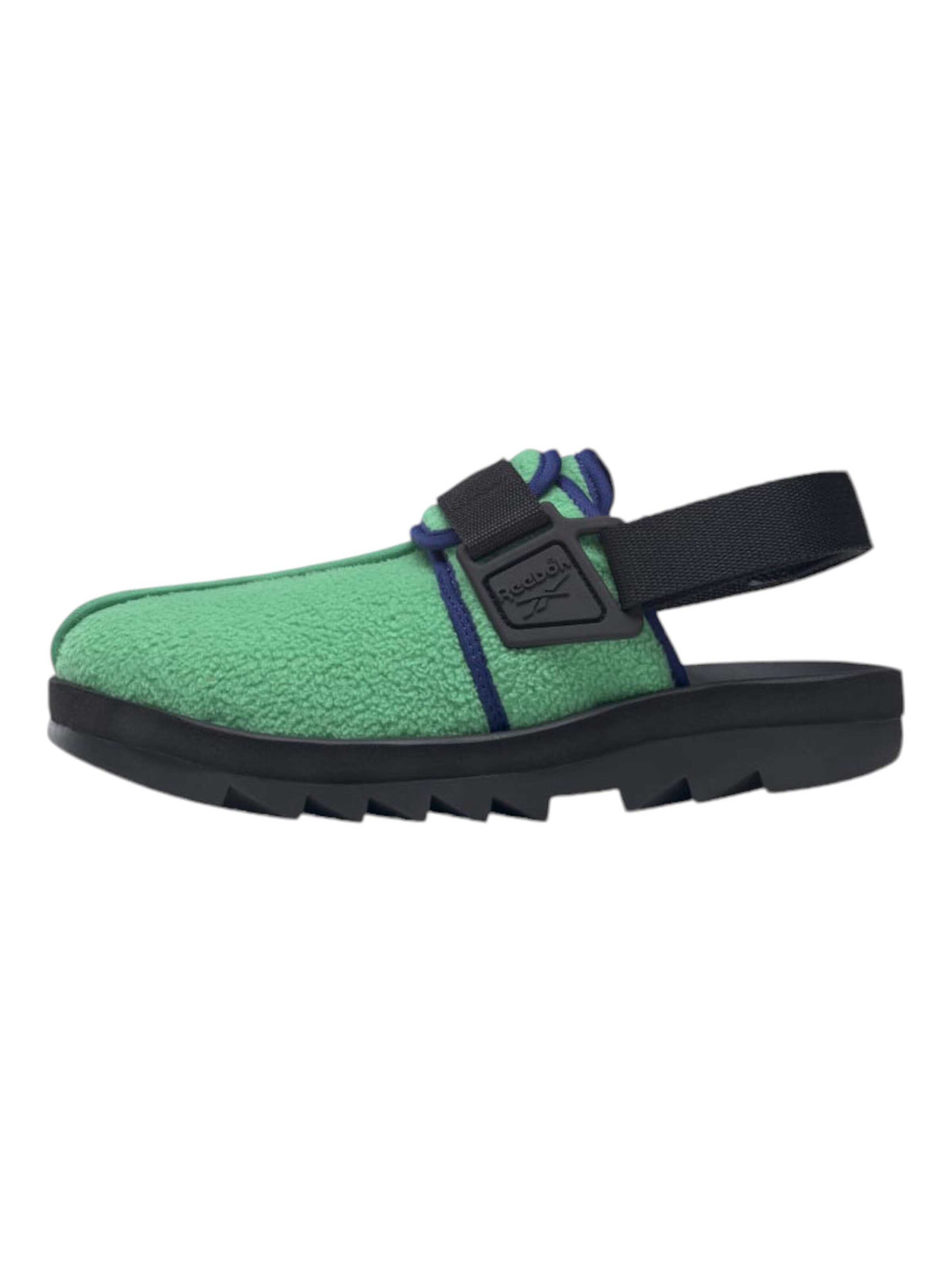Reebok Clogs 'Beatnik' in Groen: voorkant